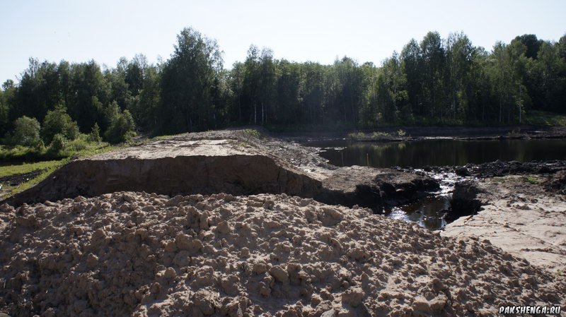 На Кунаево строительство пруда